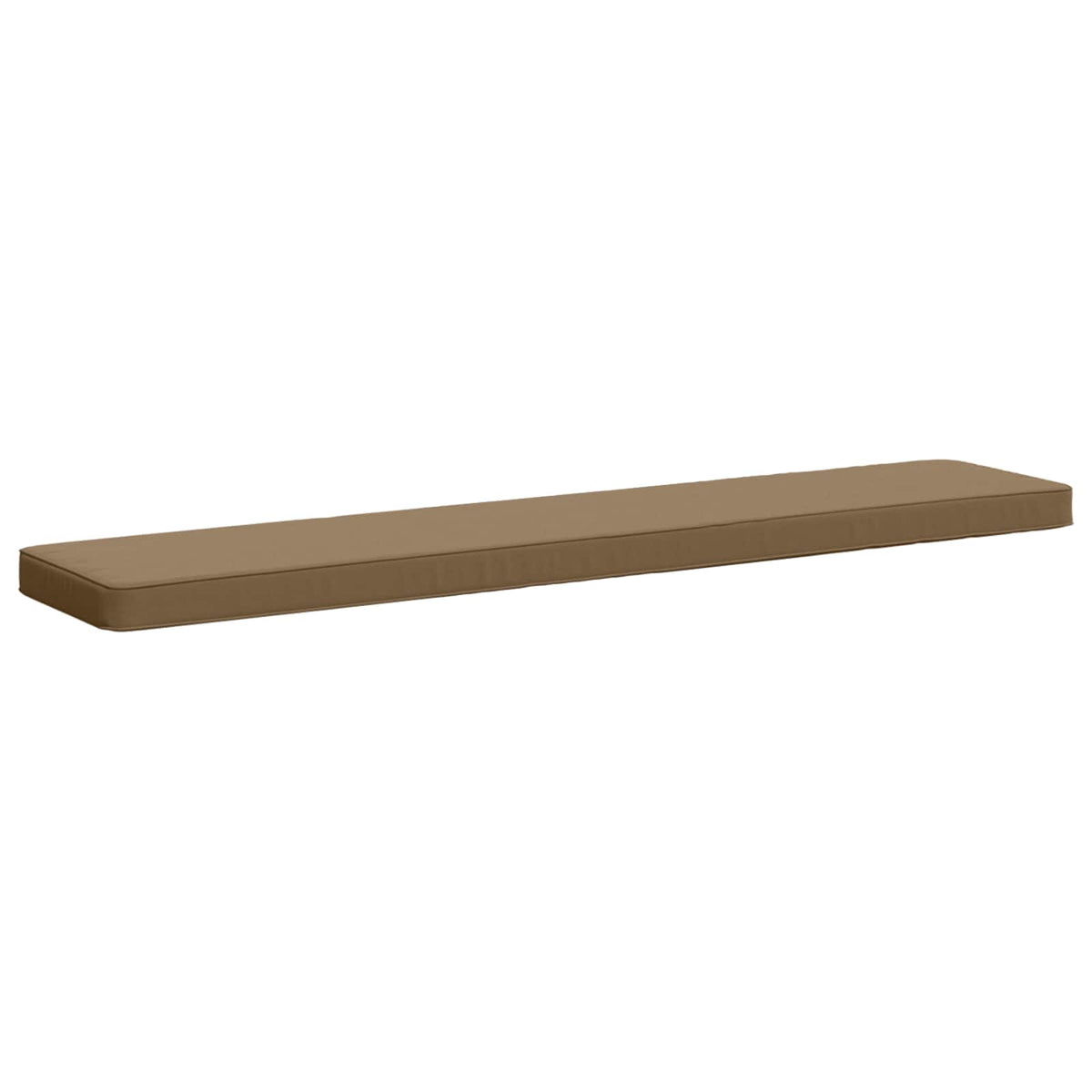 2-Piece Bench Cushions VUGHT 2 pcs 100% Polyester Taupe 4