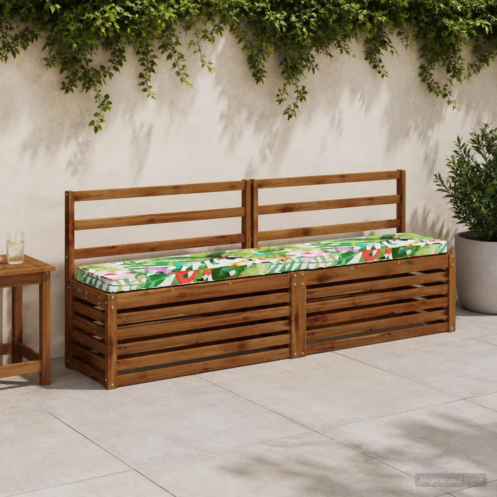 2-Piece Bench Cushions VUGHT 2 pcs 100% Polyester Multicolour 1