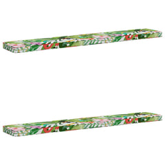 2-Piece Bench Cushions VUGHT 2 pcs 100% Polyester Multicolour 2