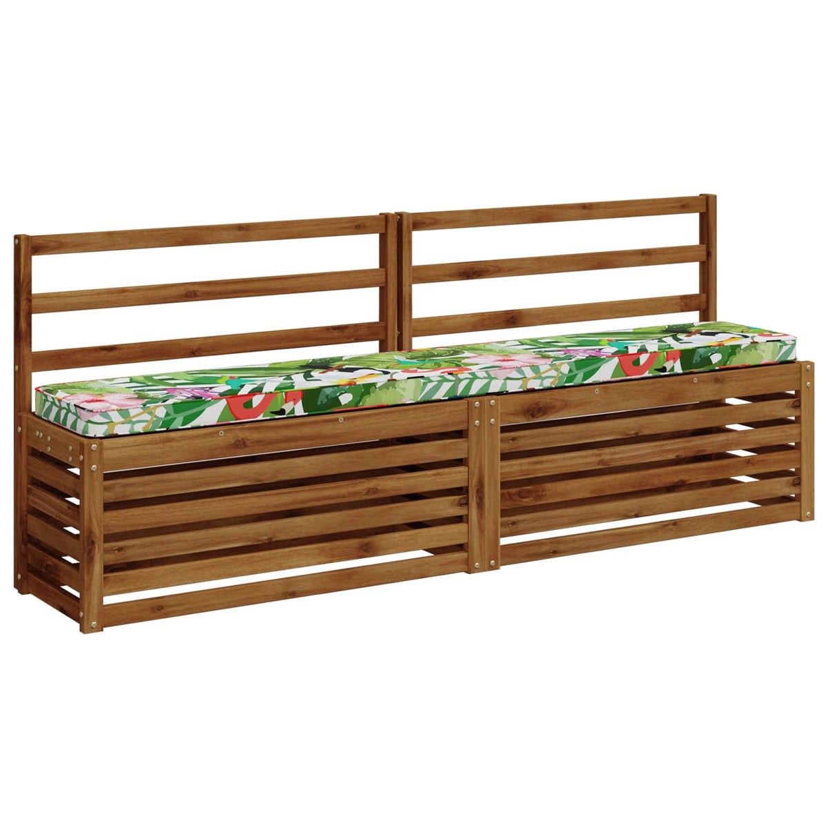 2-Piece Bench Cushions VUGHT 2 pcs 100% Polyester Multicolour 3