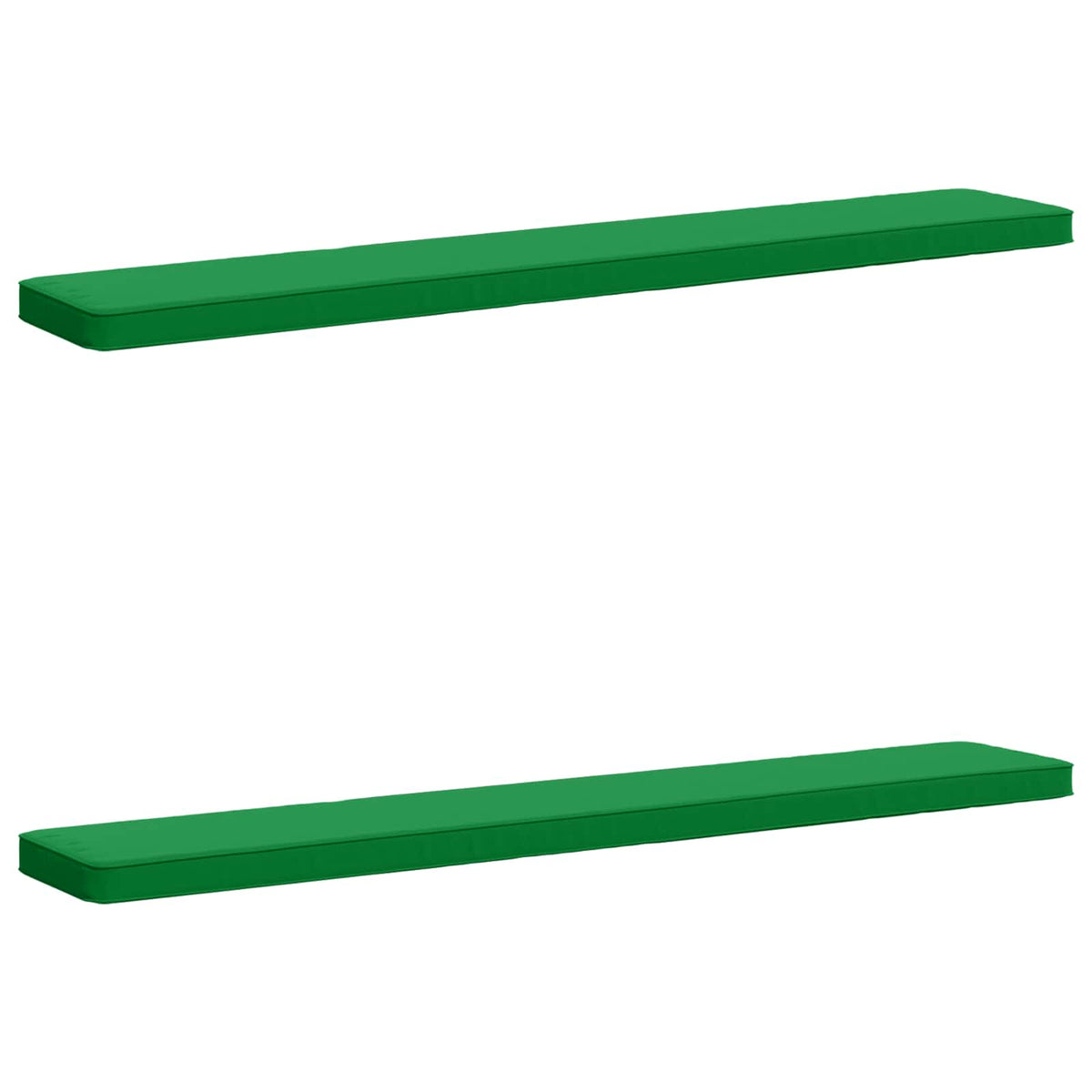 2-Piece Bench Cushions VUGHT 2 pcs 100% Polyester Green 2
