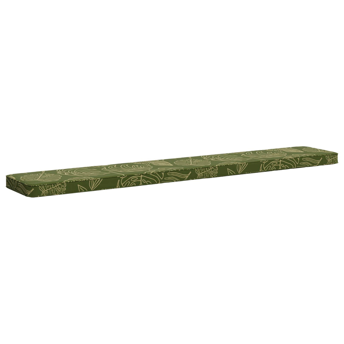 2-Piece Bench Cushions VUGHT 2 pcs 100% Polyester Leaf Design 4