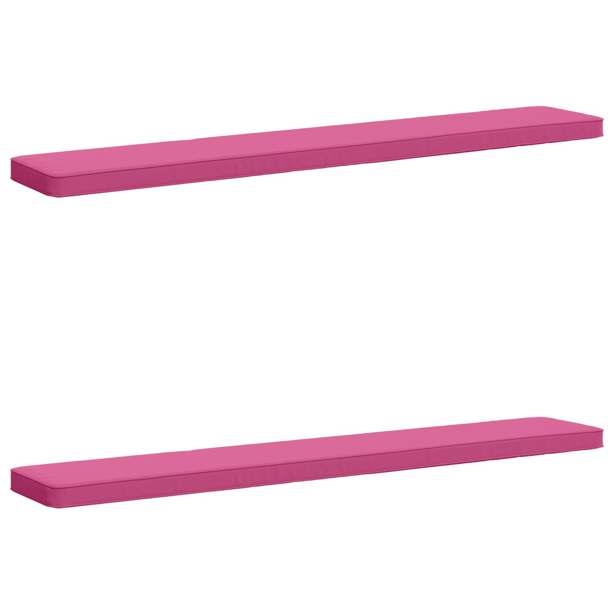 2-Piece Bench Cushions VUGHT 2 pcs 100% Polyester Pink 2