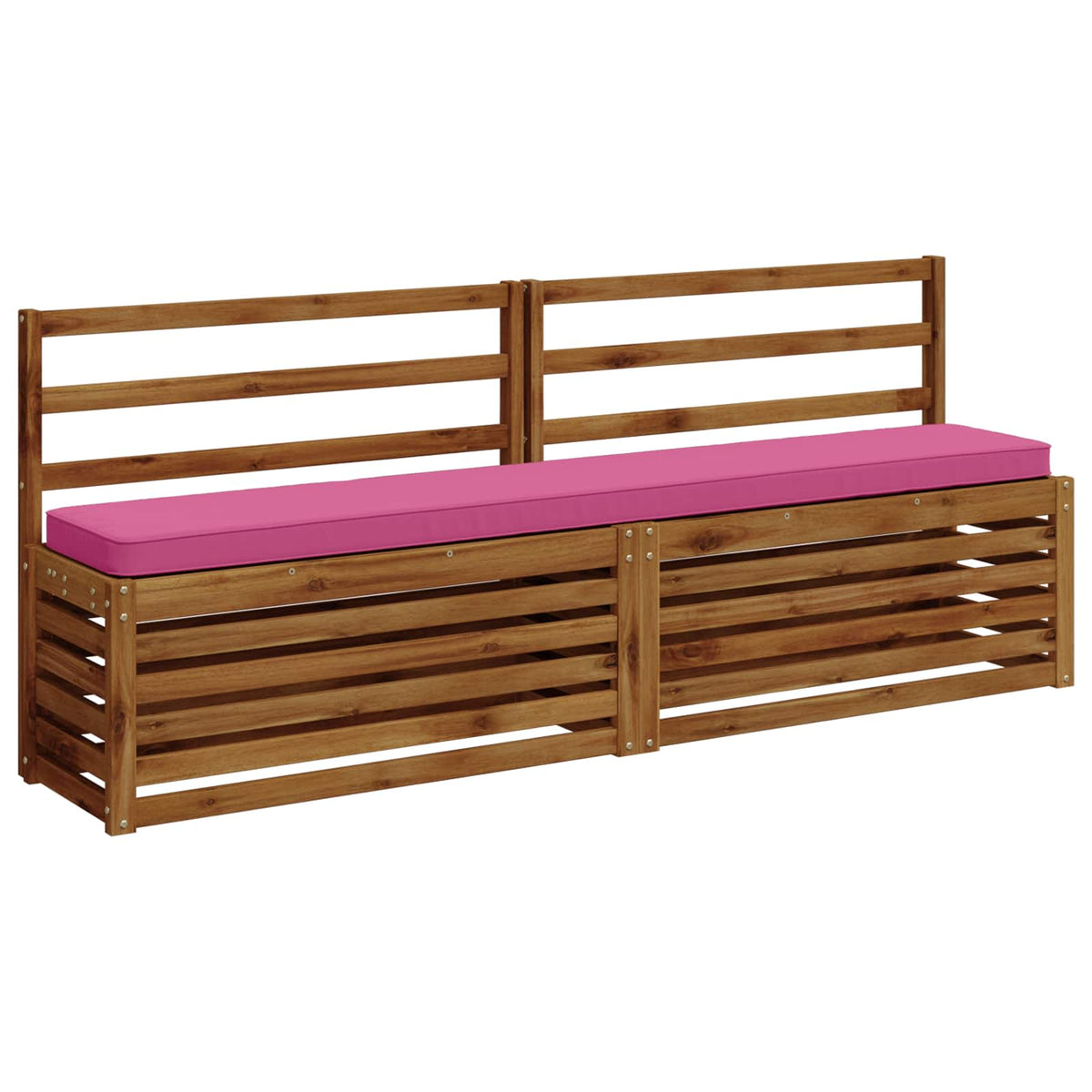 2-Piece Bench Cushions VUGHT 2 pcs 100% Polyester Pink 3