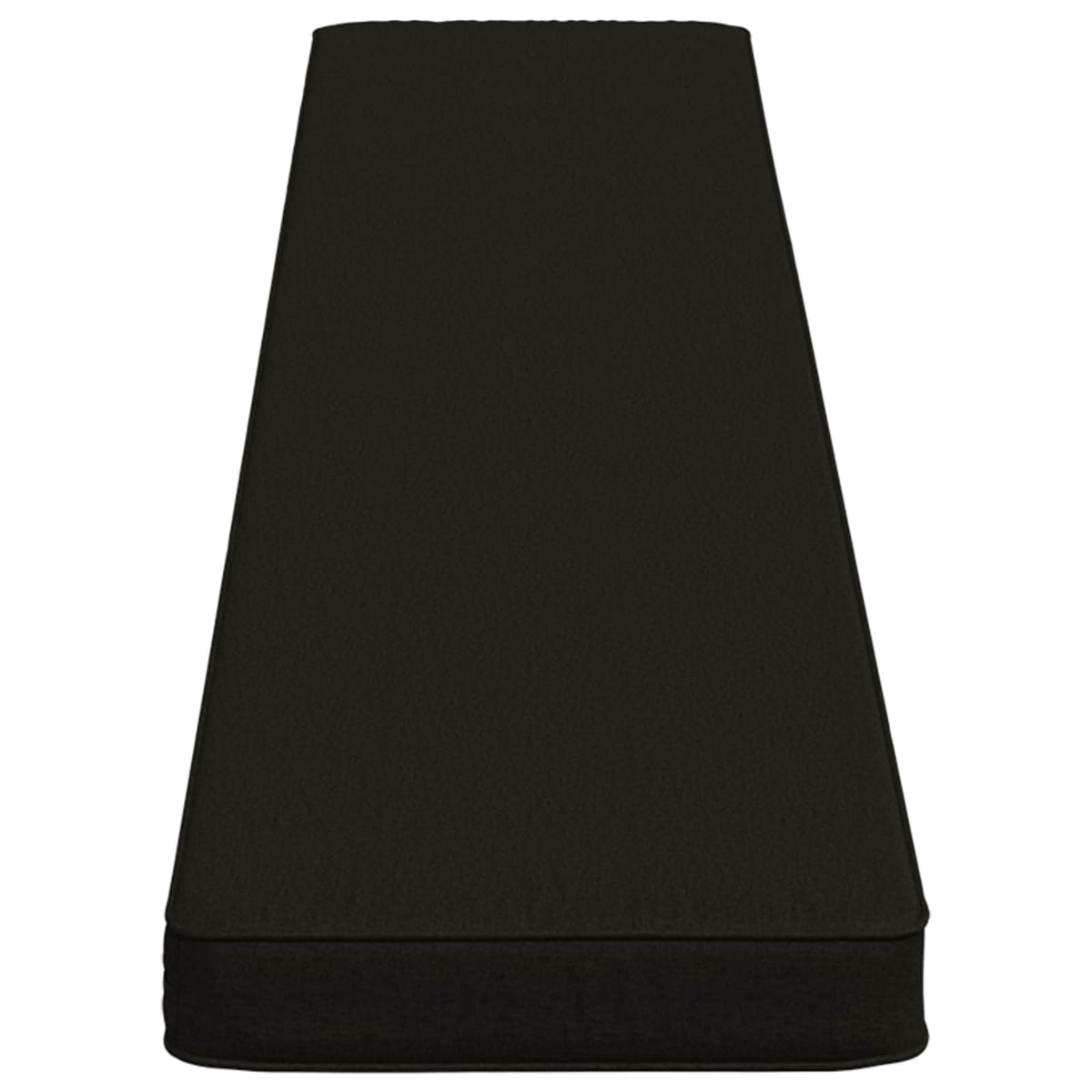vidaXL 1-Piece Bench Cushion VUGHT 100% Polyester Black 4