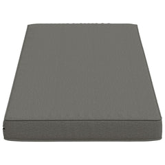 vidaXL 2-Piece Bench Cushions VUGHT 2 pcs 100% Polyester Grey 4