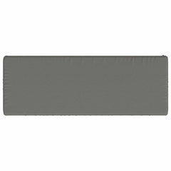 vidaXL 2-Piece Bench Cushions VUGHT 2 pcs 100% Polyester Grey 6