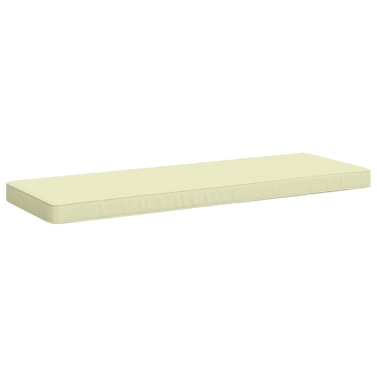 vidaXL 2-Piece Bench Cushions VUGHT 2 pcs 100% Polyester Cream 4