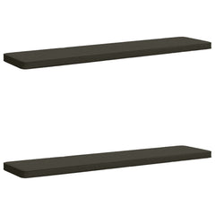 vidaXL 2-Piece Bench Cushions VUGHT 2 pcs 100% Polyester Anthracite 2