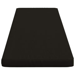 vidaXL 1-Piece Bench Cushion VUGHT 100% Polyester Black 4