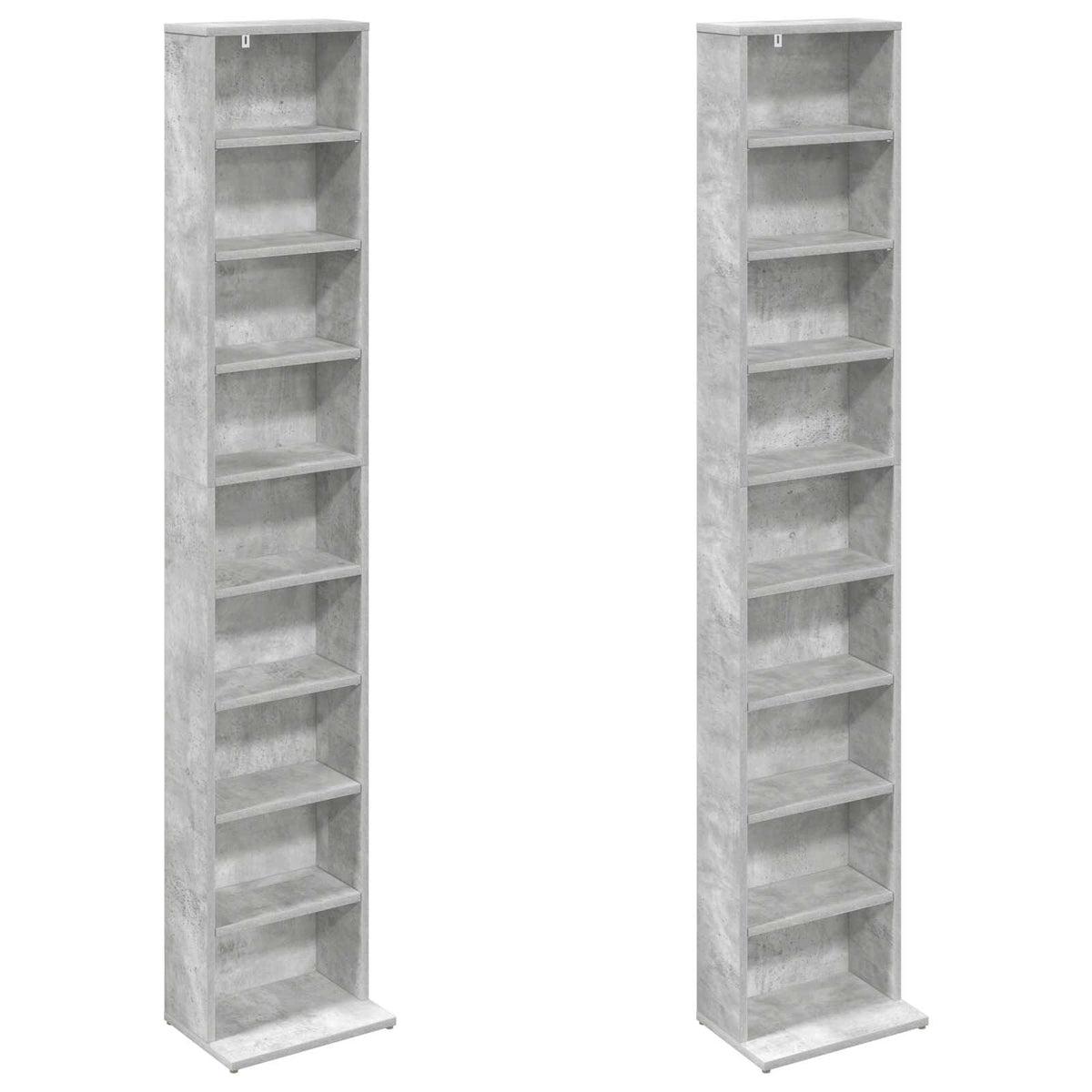 CD Cabinet 2 pcs Concrete Grey, image 5