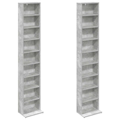 CD Cabinet 2 pcs Concrete Grey, image 5