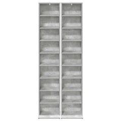 CD Cabinet 2 pcs Concrete Grey, image 6
