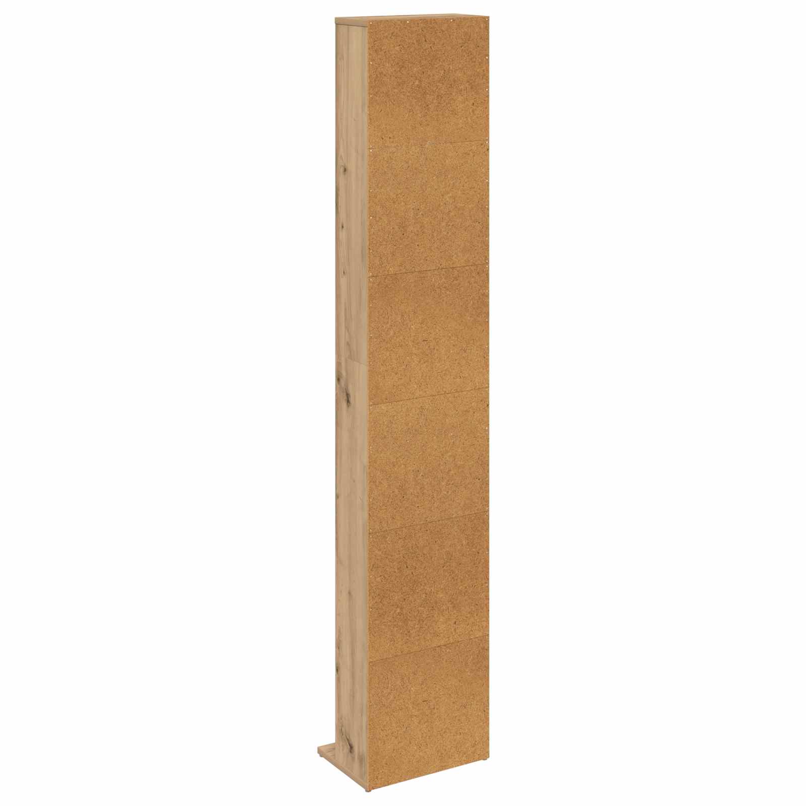 vidaXL CD Cabinet Artisan Oak 33 x 23.5 x 175 cm Engineered Wood 6