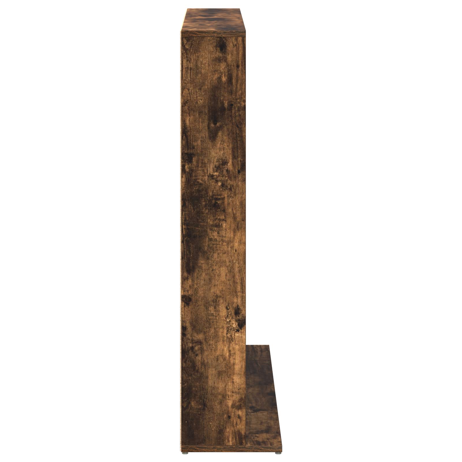 vidaXL CD Cabinet Smoked Oak 96 x 23.5 x 97.5 cm Engineered Wood 5
