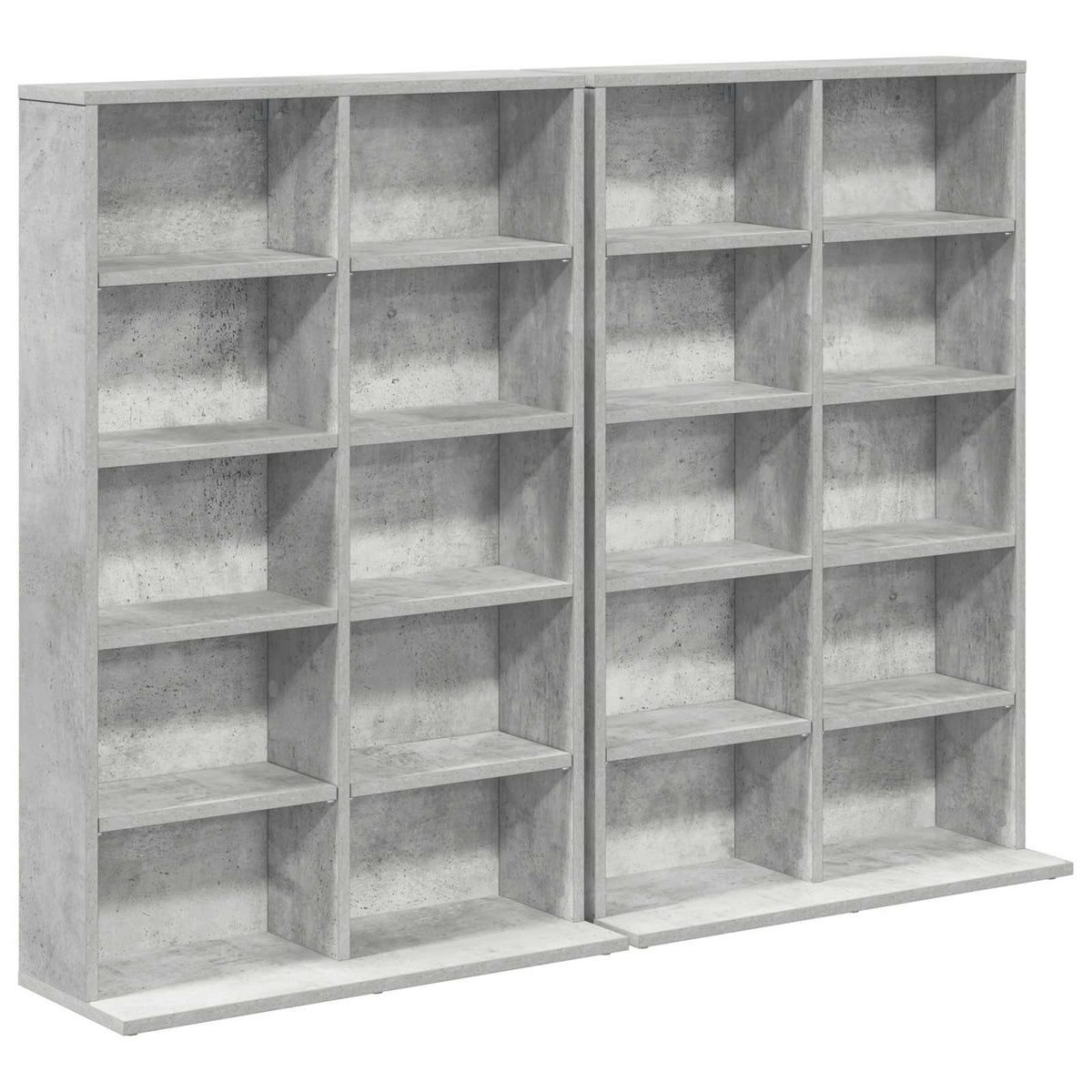CD Cabinet 2 pcs Concrete Grey, image 2