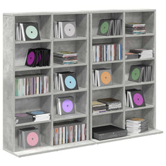 CD Cabinet 2 pcs Concrete Grey, image 3