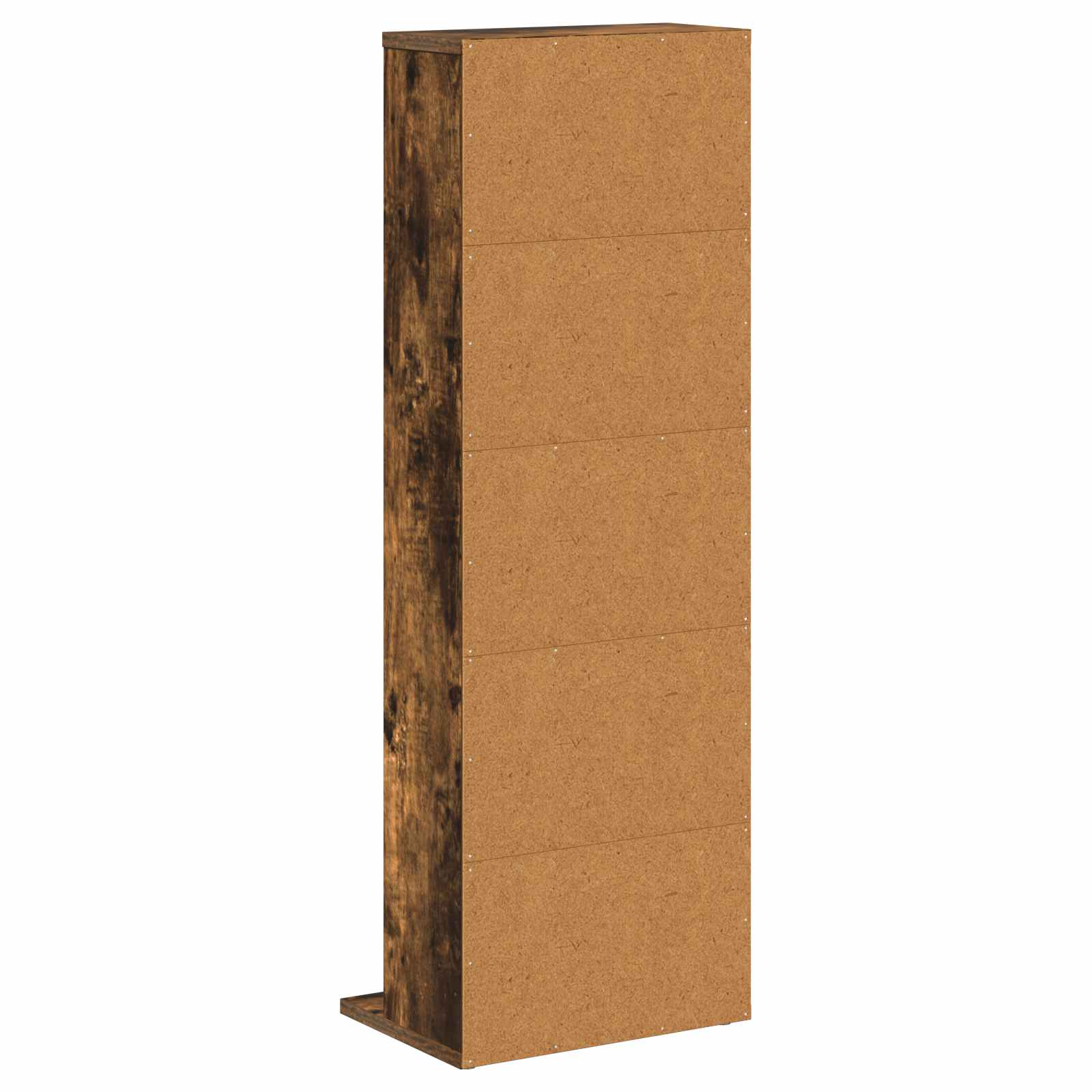 vidaXL CD Cabinet Smoked Oak 33 x 23.5 x 97.5 cm Engineered Wood 6