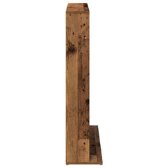vidaXL CD Cabinet Oak Wood 33 x 23.5 x 97.5 cm Engineered Wood 5