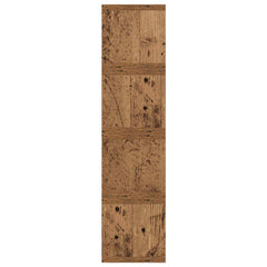 vidaXL CD Storage Rack 4 pcs Oak Wood 40 x 17 x 17 cm Engineered Wood 6
