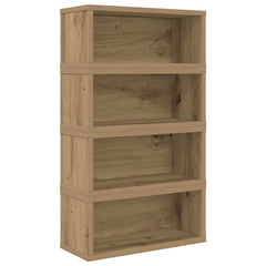 vidaXL CD Storage Rack 4 pcs Artisan Oak 40 x 17 x 17 cm 4