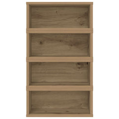 vidaXL CD Storage Rack 4 pcs Artisan Oak 40 x 17 x 17 cm 5