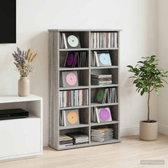 vidaXL CD Cabinet Engineered Wood 60 x 17 x 92 cm