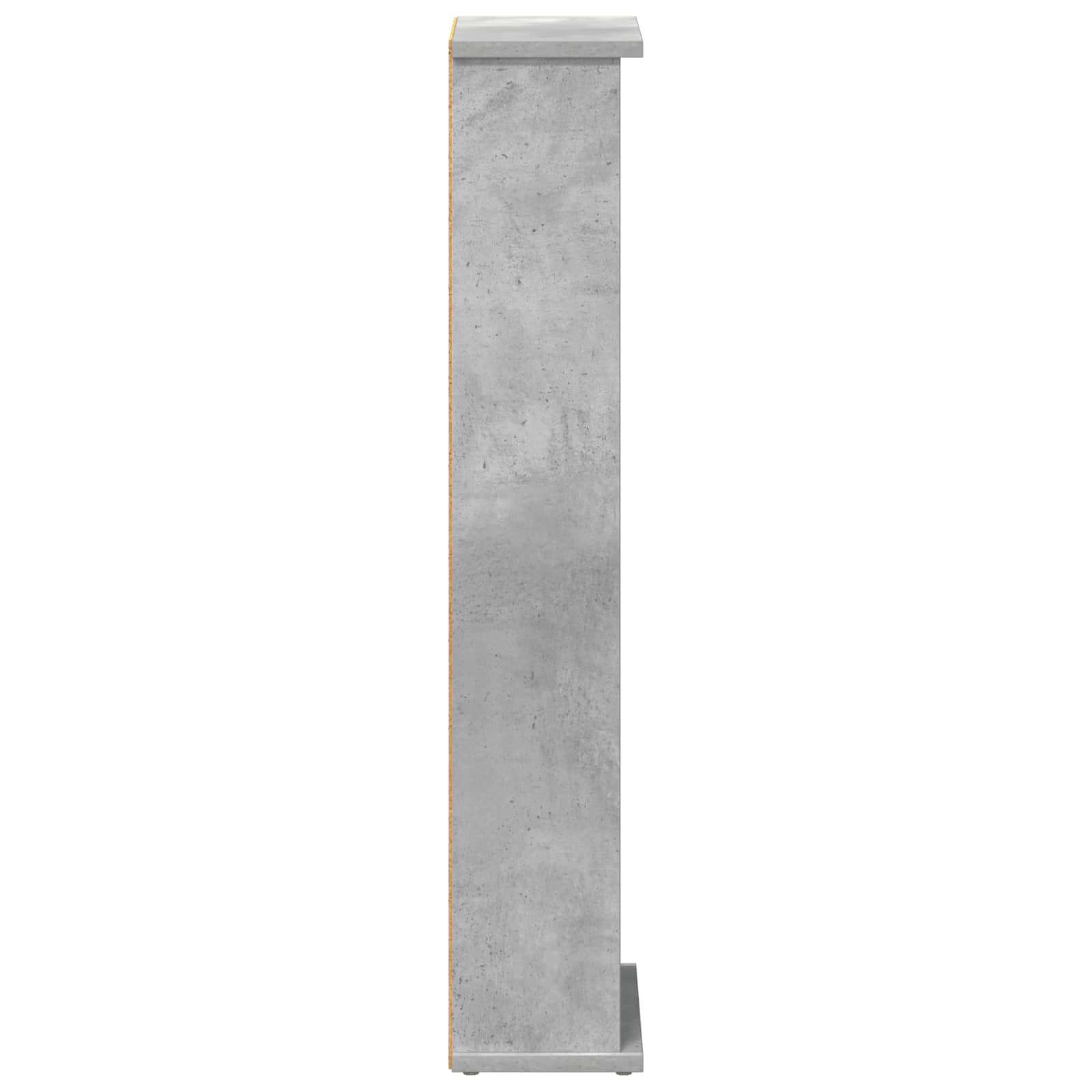 vidaXL CD Cabinet Concrete Grey 32 x 17 x 92 cm Engineered Wood 5