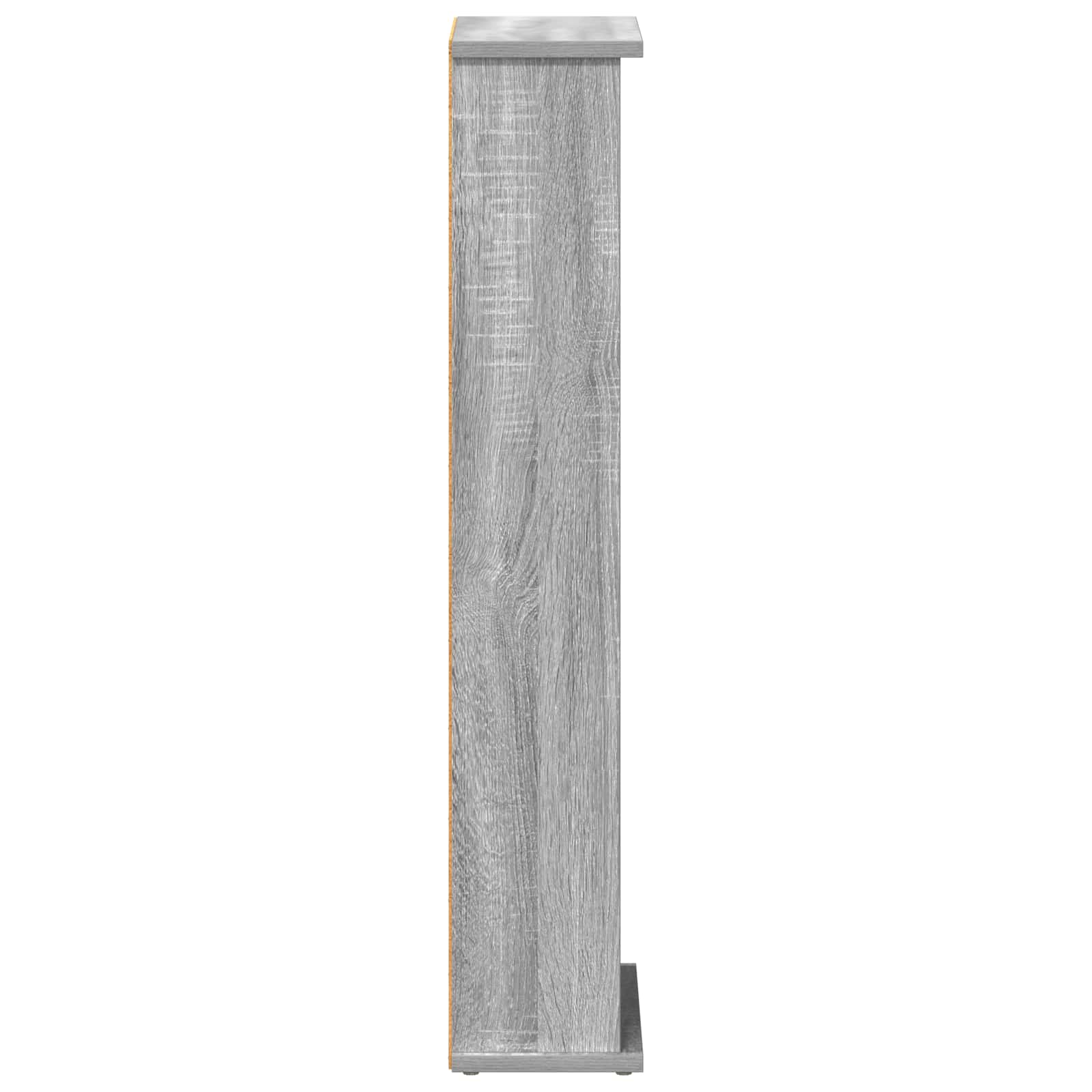 vidaXL CD Cabinet Grey Sonoma 32 x 17 x 92 cm Engineered Wood 5