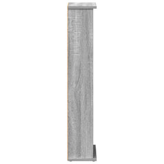 vidaXL CD Cabinet Grey Sonoma 32 x 17 x 92 cm Engineered Wood 5