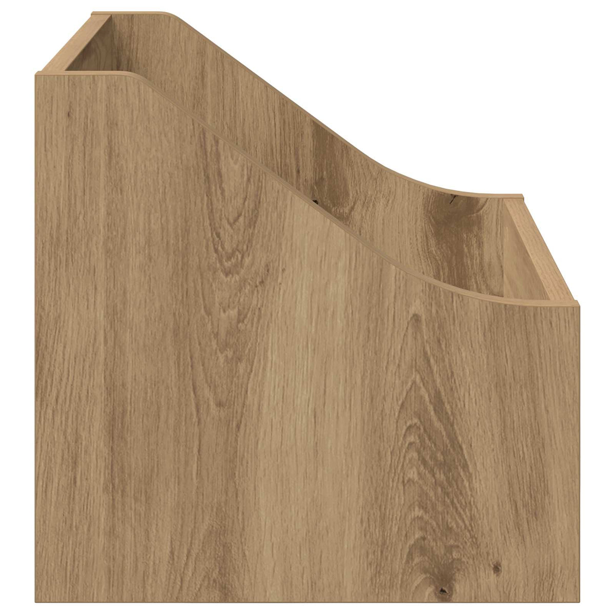 vidaXL LP Record Box 2 pcs Artisan Oak 37 x 33 x 32 cm Engineered Wood 6