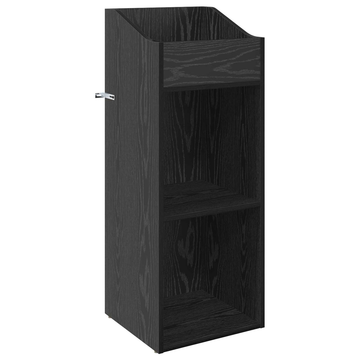 Record Cabinet 36 x 36 x 95.5 cm Engineered Wood Black oak