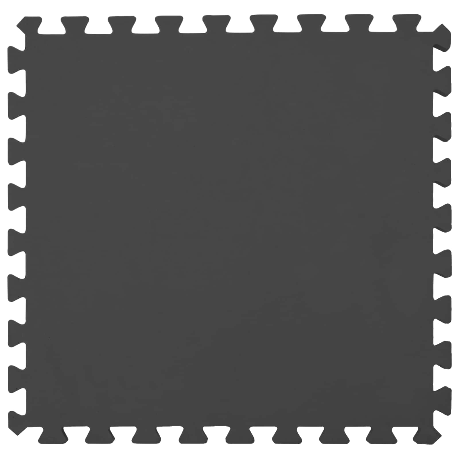 vidaXL Pool Ground Mat 16 pcs Ø 235 cm Round EVA Foam Black 4