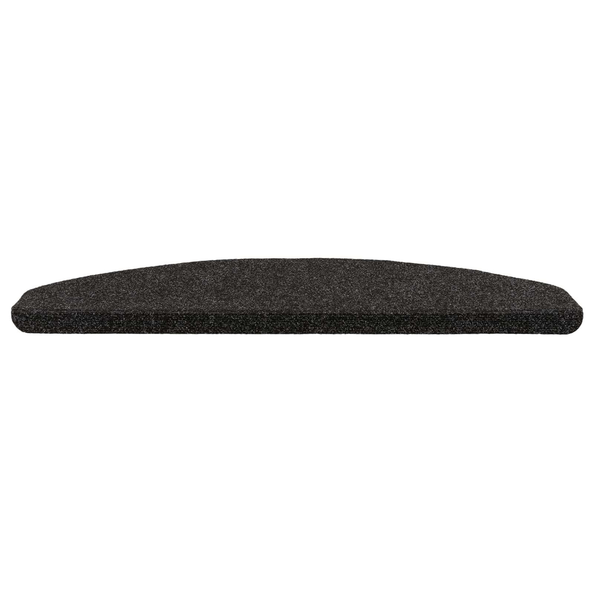 Self-adhesive Stair Mats 15 pcs 80 x 24.5 x 3.5 cm Black