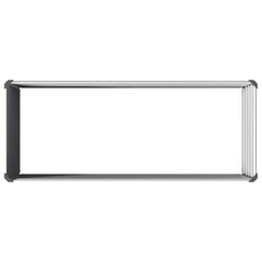 vidaXL Raised Garden Bed Grey 100 x 40 x 55 cm Galvanised Steel 5