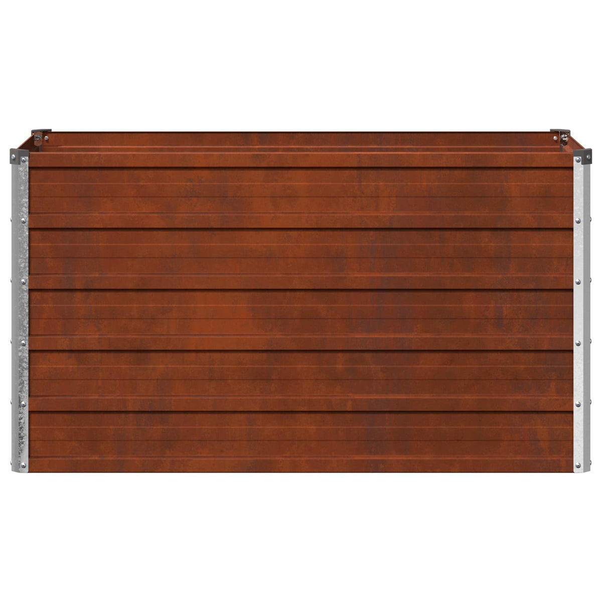 vidaXL Raised Garden Bed Weathering Steel 100 x 40 x 55 cm 4