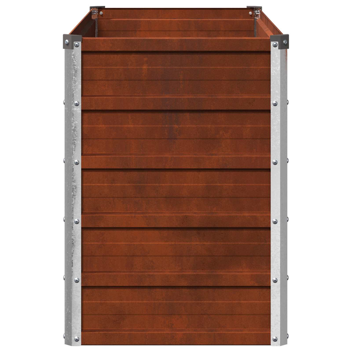 vidaXL Raised Garden Bed Weathering Steel 100 x 40 x 55 cm 5