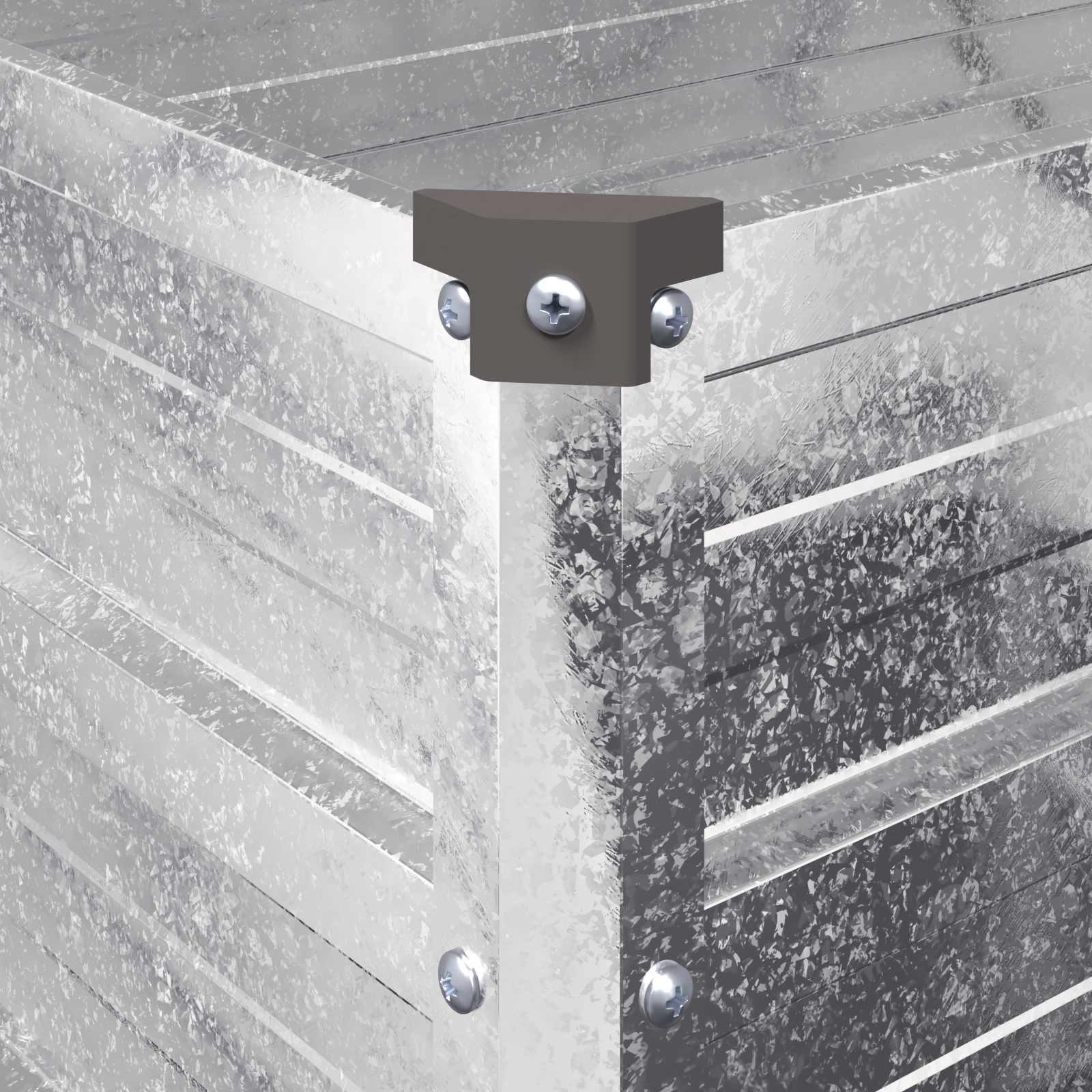 vidaXL Raised Garden Bed Silver 160 x 40 x 55 cm galvanized 6