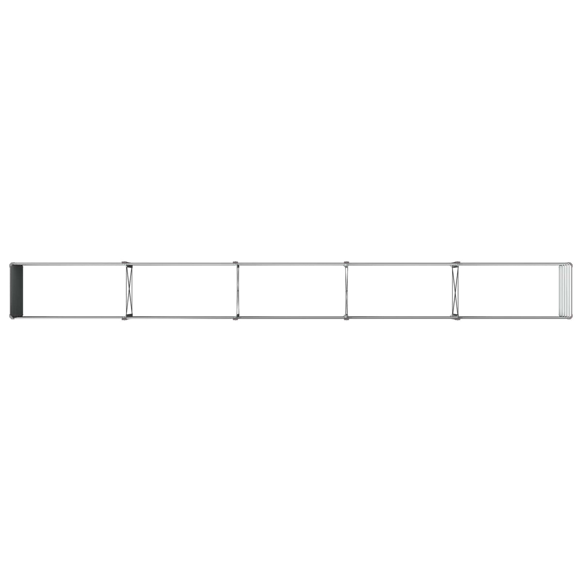 Raised Garden Bed 400 x 40 x 55 cm Galvanised Steel Anthracite
