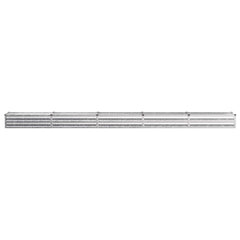 vidaXL Raised Garden Bed Galvanised Silver 400 x 40 x 24 cm 3