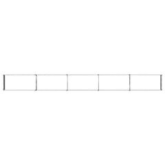 vidaXL Raised Garden Bed Galvanised Silver 400 x 40 x 24 cm 5