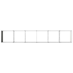 Raised Garden Bed 480 x 80 x 55 cm Galvanised Steel Anthracite