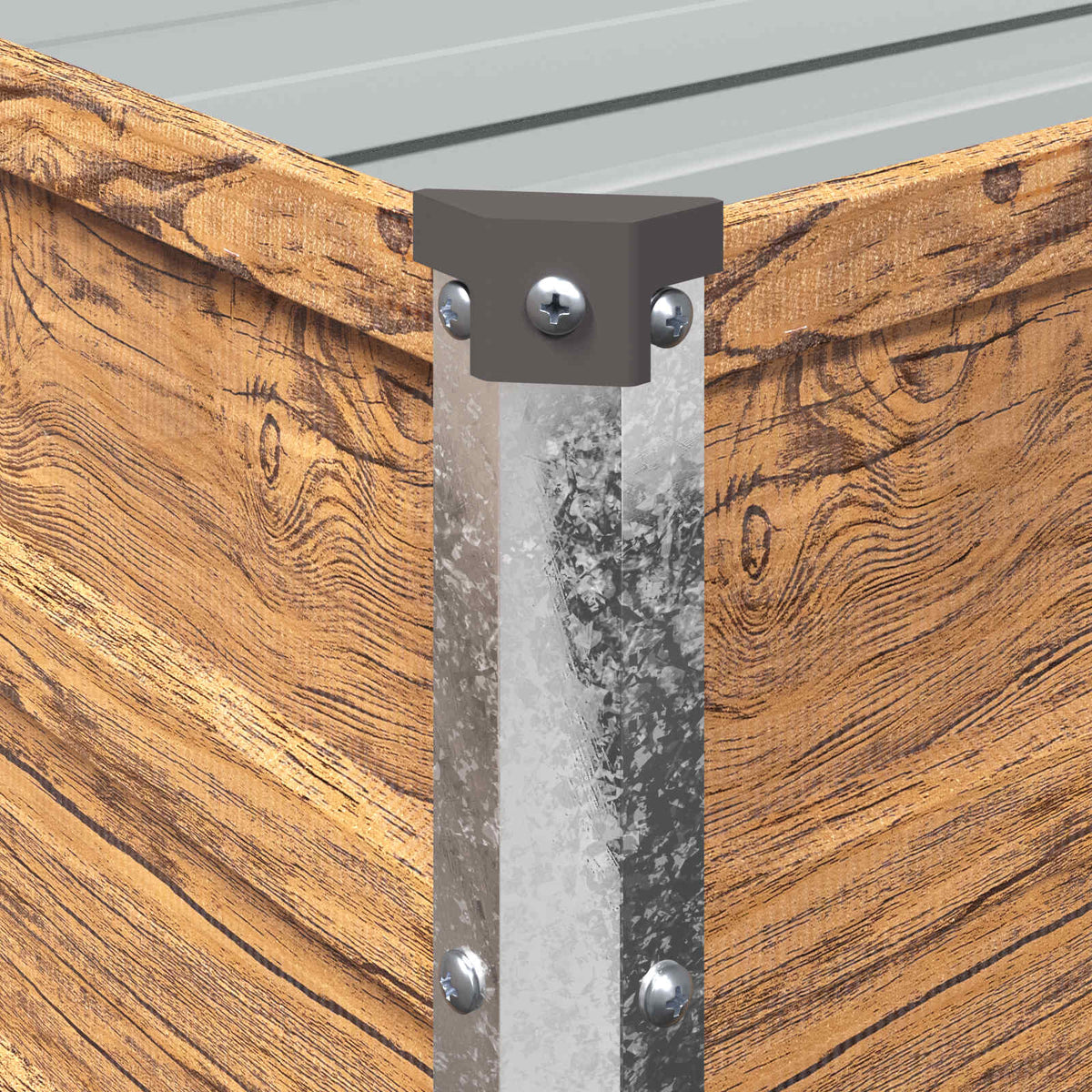 Raised Garden Bed Wood Brown, image 6