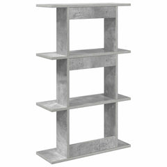 vidaXL Wall Shelf Wall-Mounted Concrete Grey 56 x 20 x 90 cm 6