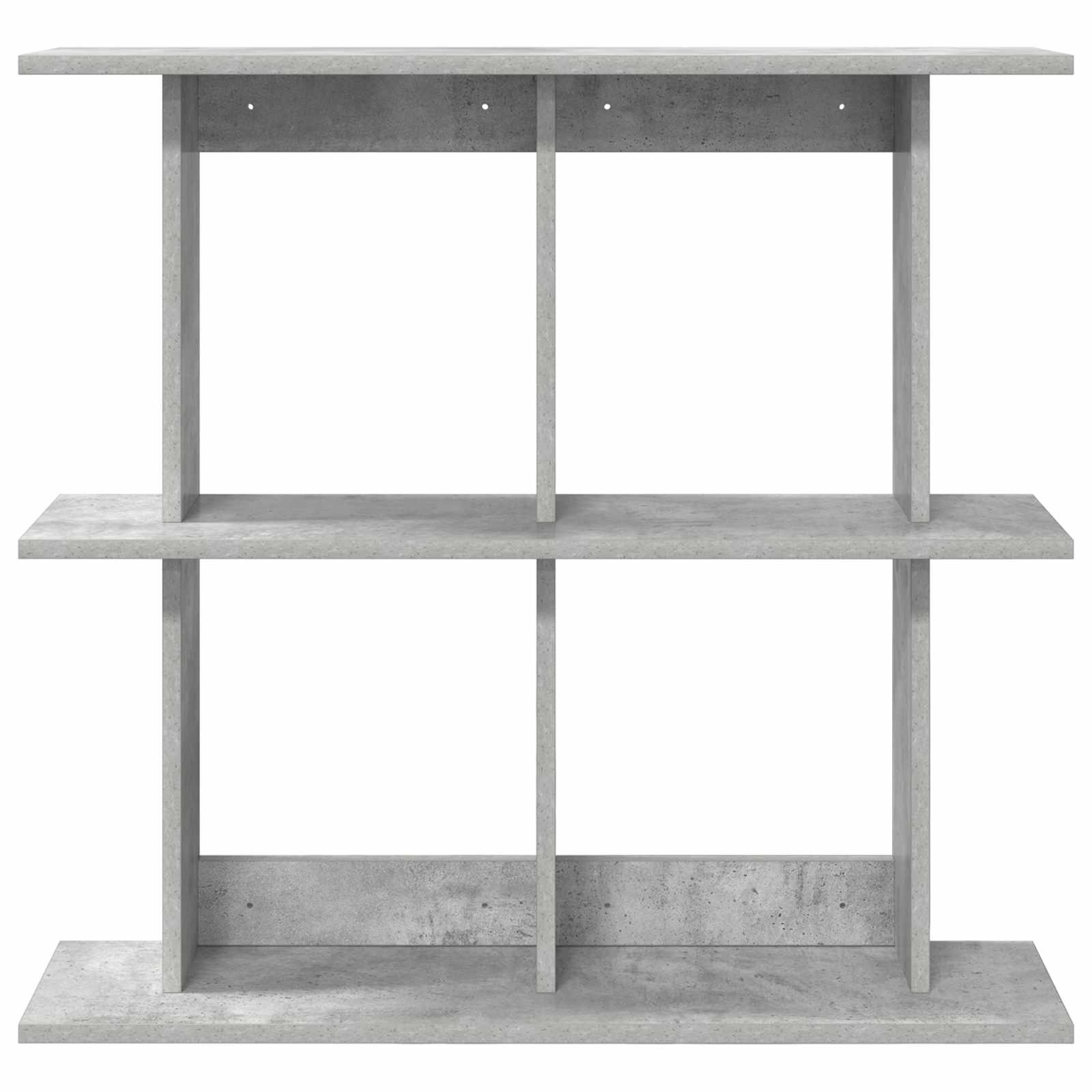 vidaXL Wall Shelf Wall-Mounted Concrete Grey 80 x 20 x 75 cm 4