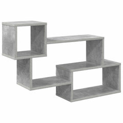vidaXL Floating Shelf Wall-Mounted Concrete Grey 87 x 20 x 55 cm 2