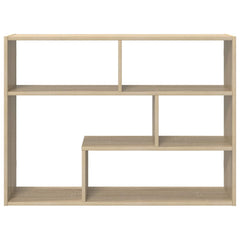 vidaXL Wall Shelf Wall-Mounted Sonoma Oak 95 x 20 x 69.5 cm 4