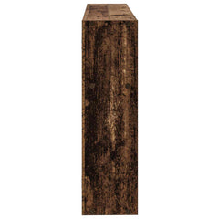 vidaXL Wall Shelf Wall-Mounted Old Wood 95 x 20 x 69.5 cm 5