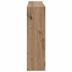 vidaXL Wall Shelf Wall-Mounted Artisan Oak 95 x 20 x 69.5 cm 5
