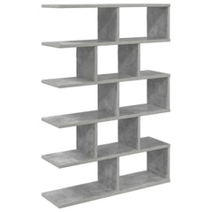 vidaXL Wall Shelf Concrete Grey 70 x 20 x 100 cm Engineered Wood 2
